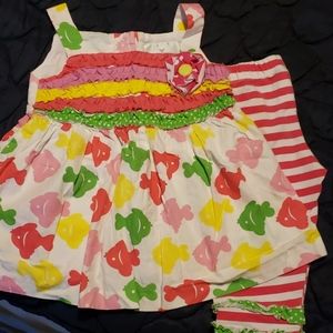 Little girls 2 piece